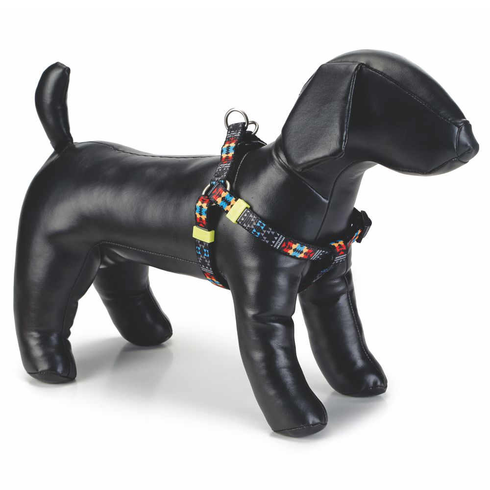 Beeztees Geschirr MUCADI - XS/S/M - bunt - Nylon Hundegeschirr Brustgeschirr