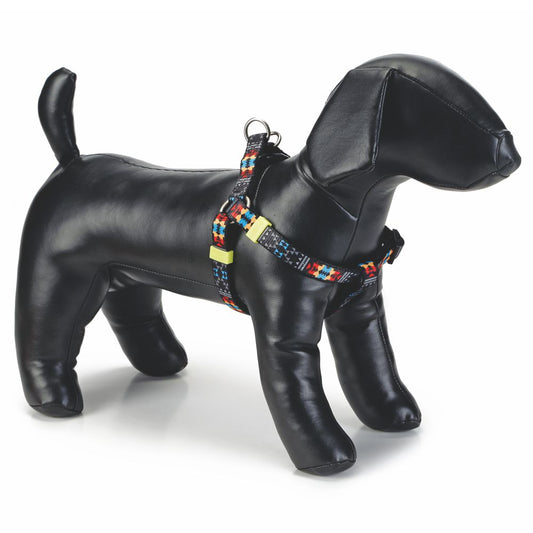 Beeztees Geschirr MUCADI - XS/S/M - bunt - Nylon Hundegeschirr Brustgeschirr