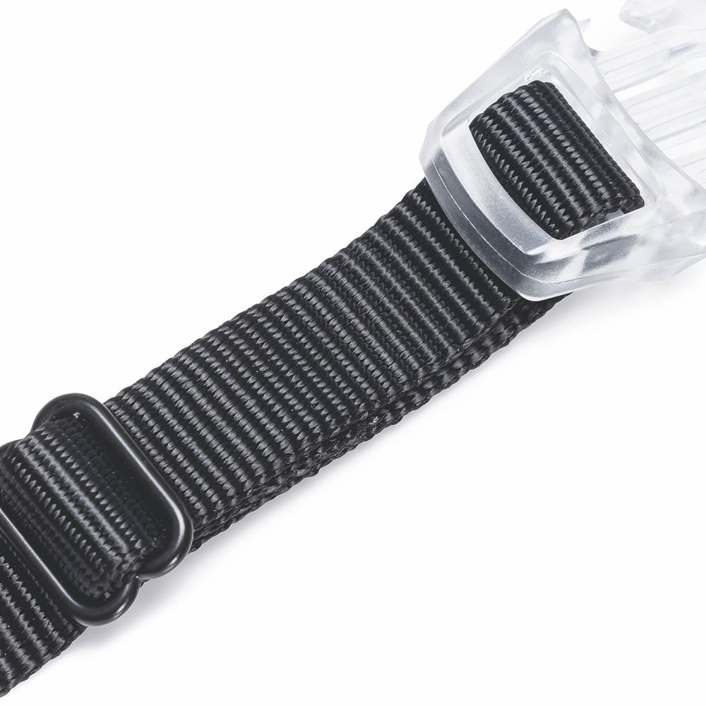 Beeztees Premium Sicherheitshalsband PARINCA - Nylon schwarz - LED Hundehalsband