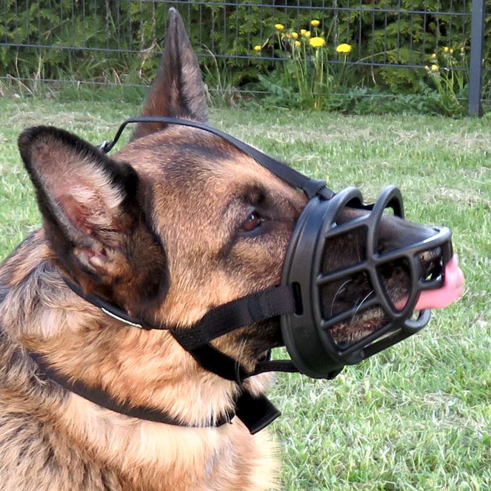 Maulkorb Baskerville Ultra Muzzle - Größe/Size 1 bis 6 - schwarz TPR-Kunststoff