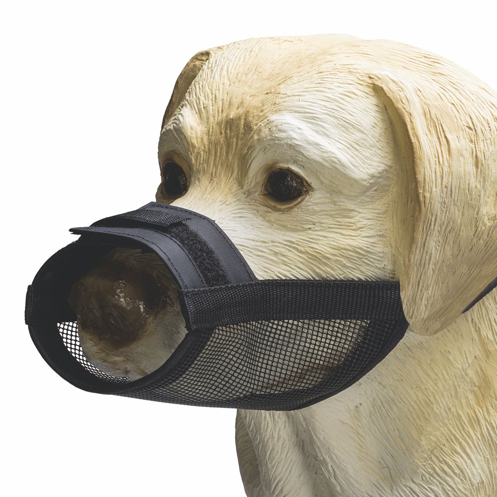 Beeztees Komfort-Maulkorb verstellbar - Größe S/M/L/XL/XXL - Nylon Hundemaulkorb