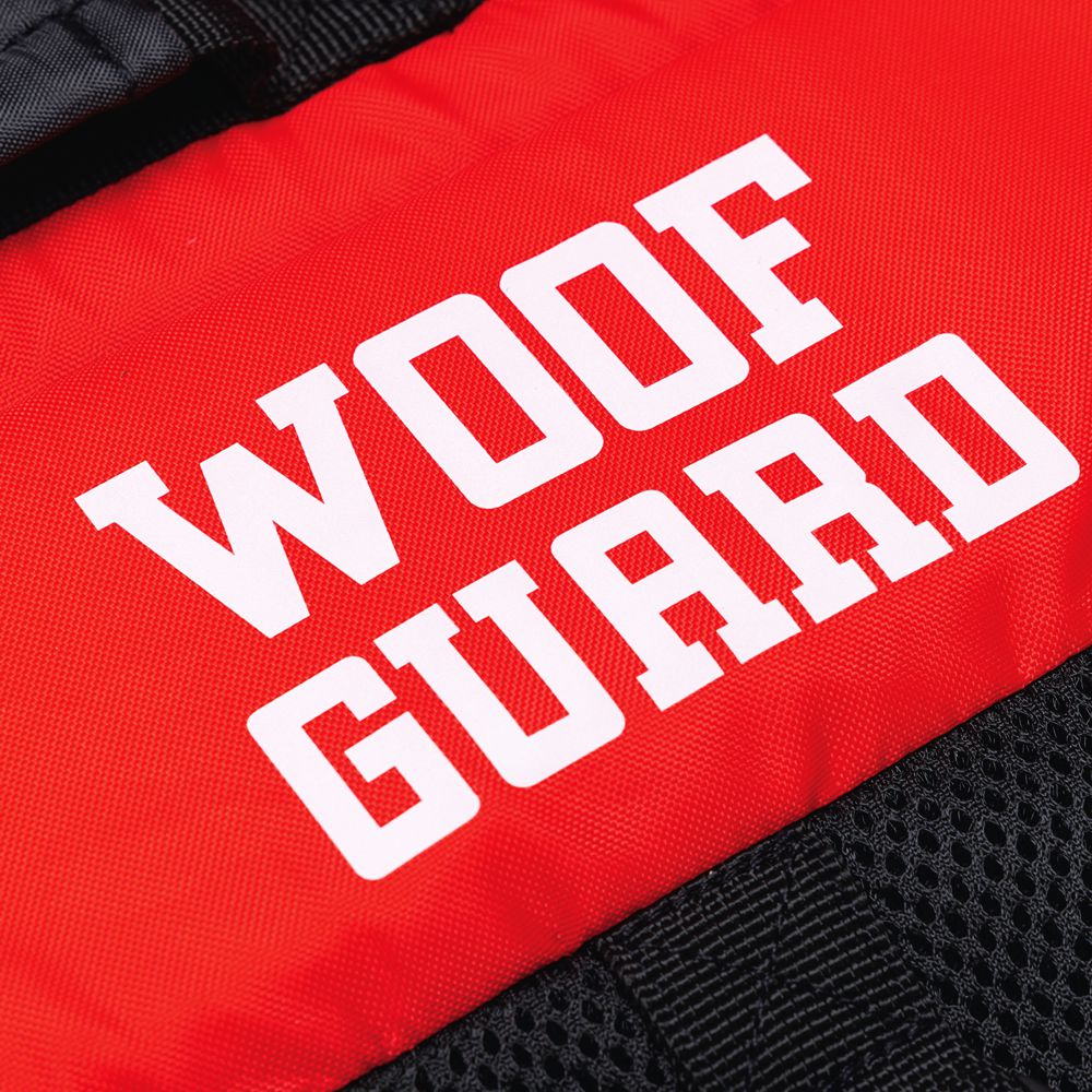 Beeztees Rettungsweste für Hunde - rot - 28-40 cm - Schwimmhilfe - Schwimmweste