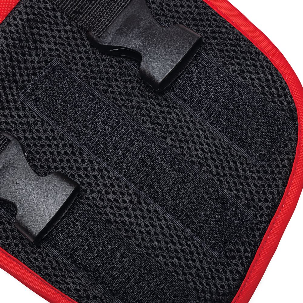 Beeztees Rettungsweste für Hunde - rot - 28-40 cm - Schwimmhilfe - Schwimmweste