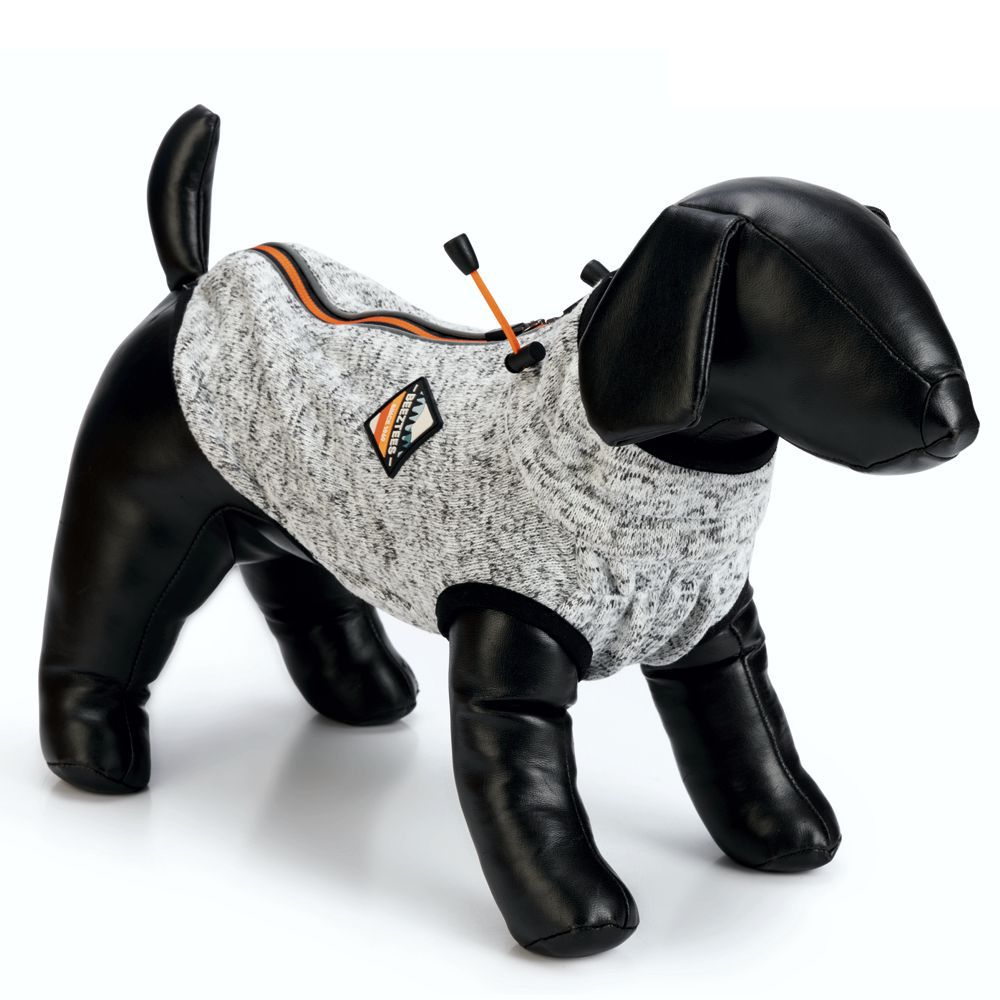 Beeztees Hundepullover CELIA - hellgrau - reflektierend - Sweater Hundemantel