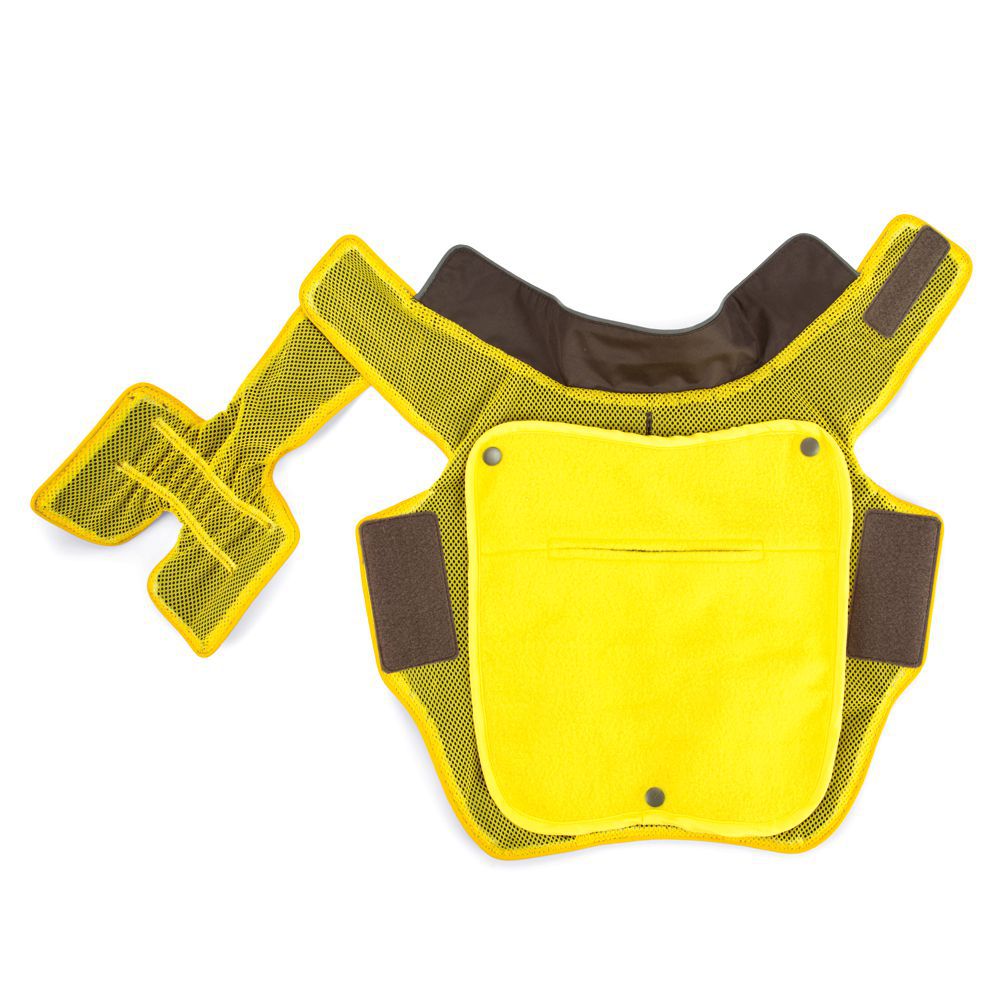 Beeztees Hundemantel SEJA - grau/gelb - Hundejacke Hundepullover Regenmantel