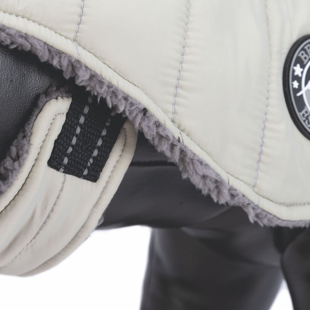 Beeztees Hundemantel BOBBY - taupe - Hundejacke Hundepullover Regenmantel