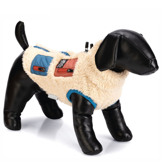 Beeztees Hundemantel TEDDY - beige - Hundejacke Hundepullover Regenmantel