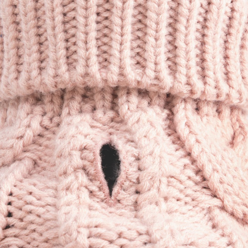 Designed by Lotte Hundepullover HAIDA - rosa Hundejacke Hundemantel Sweater