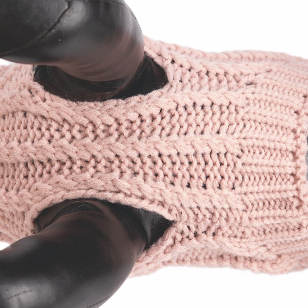 Designed by Lotte Hundepullover HAIDA - rosa Hundejacke Hundemantel Sweater