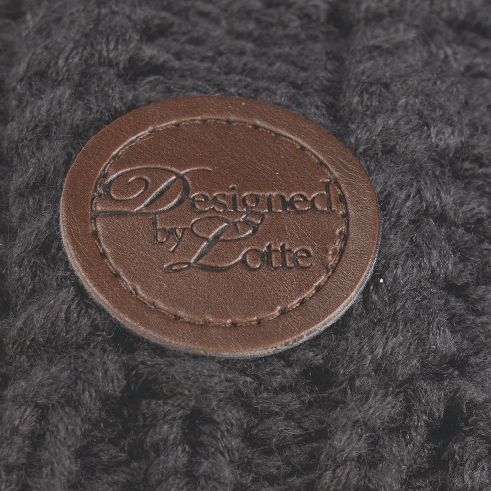 Designed by Lotte Hundepullover HAIDA - anthrazit Hundejacke Hundemantel Sweater