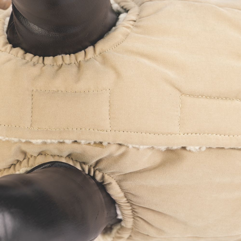Designed by Lotte Hundemantel PHILOS beige Hundejacke Hundepullover Regenmantel