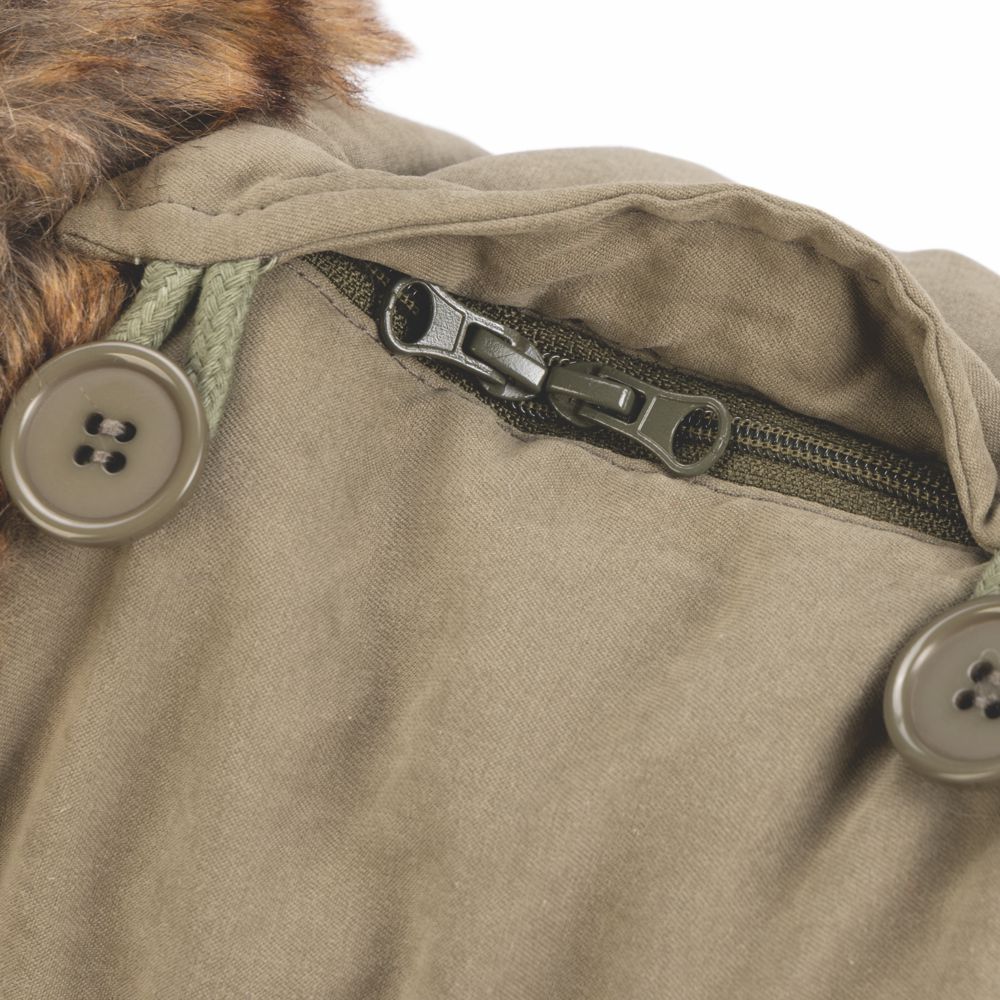 Designed by Lotte Hundemantel PHILOS grün Hundejacke Hundepullover Regenmantel