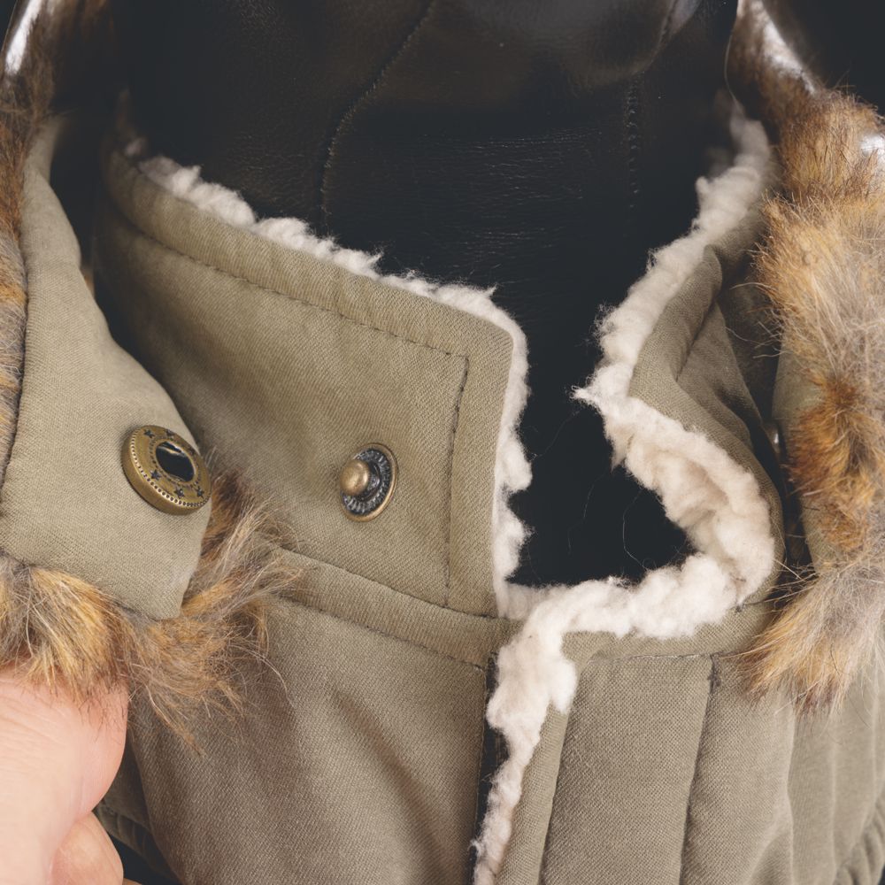 Designed by Lotte Hundemantel PHILOS grün Hundejacke Hundepullover Regenmantel