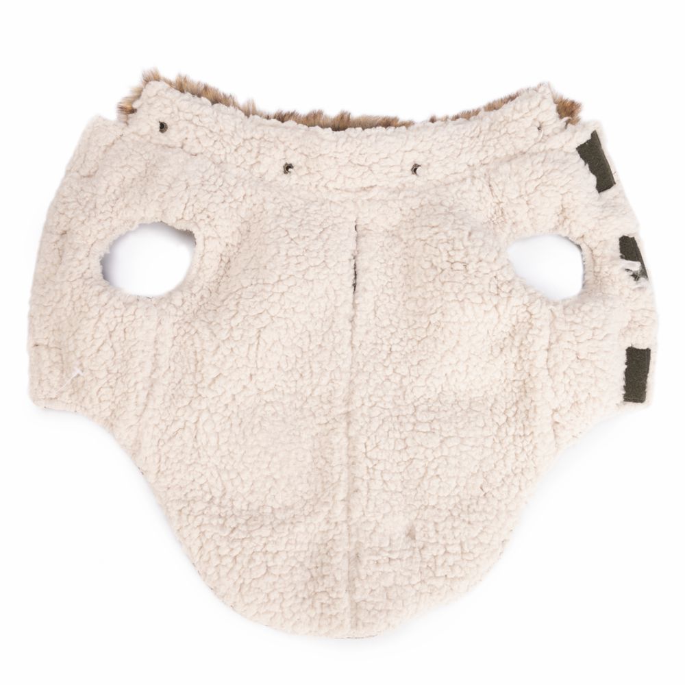 Designed by Lotte Hundemantel PHILOS grün Hundejacke Hundepullover Regenmantel