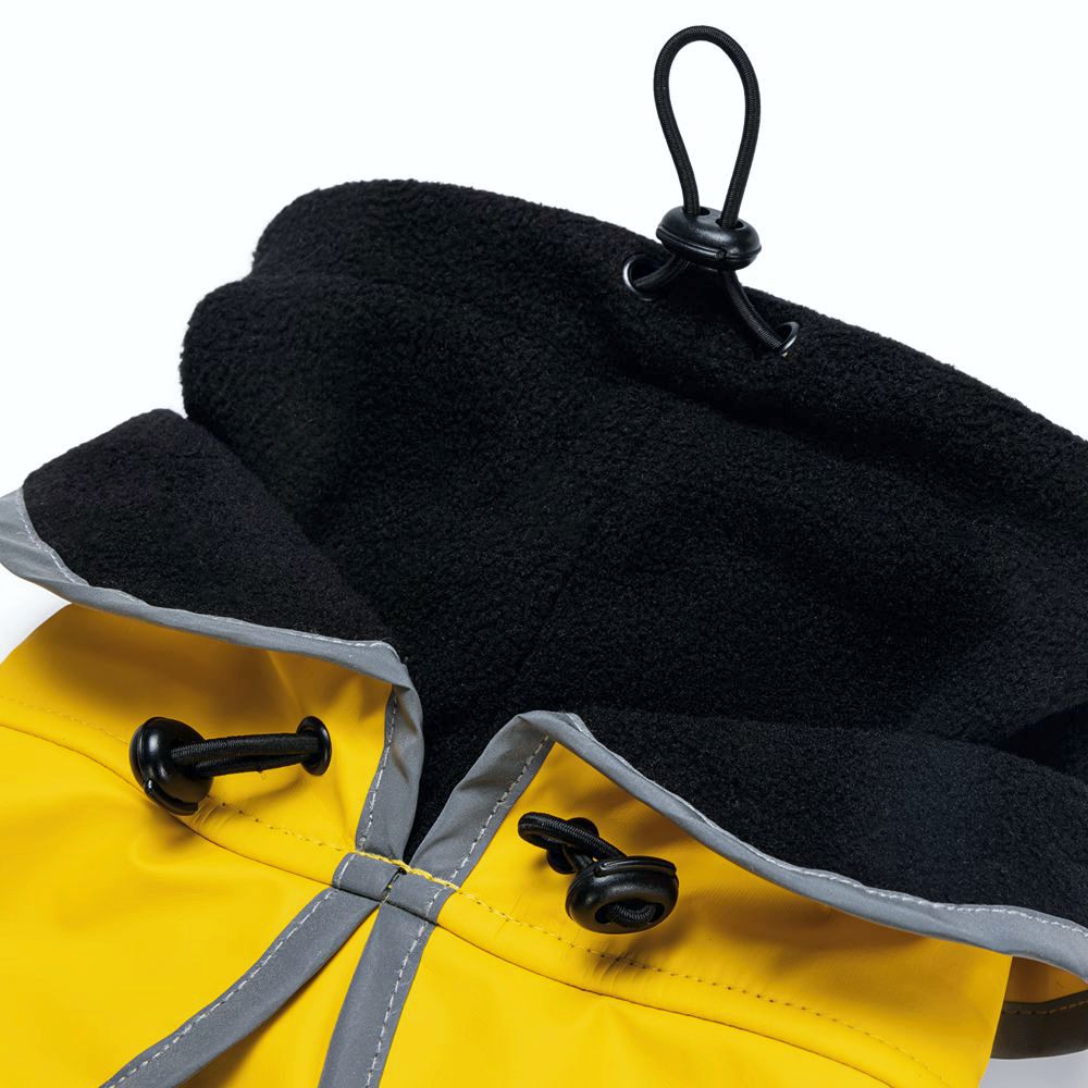 Beeztees Regenmantel CARO - gelb - Hundejacke Hundepullover Hundemantel