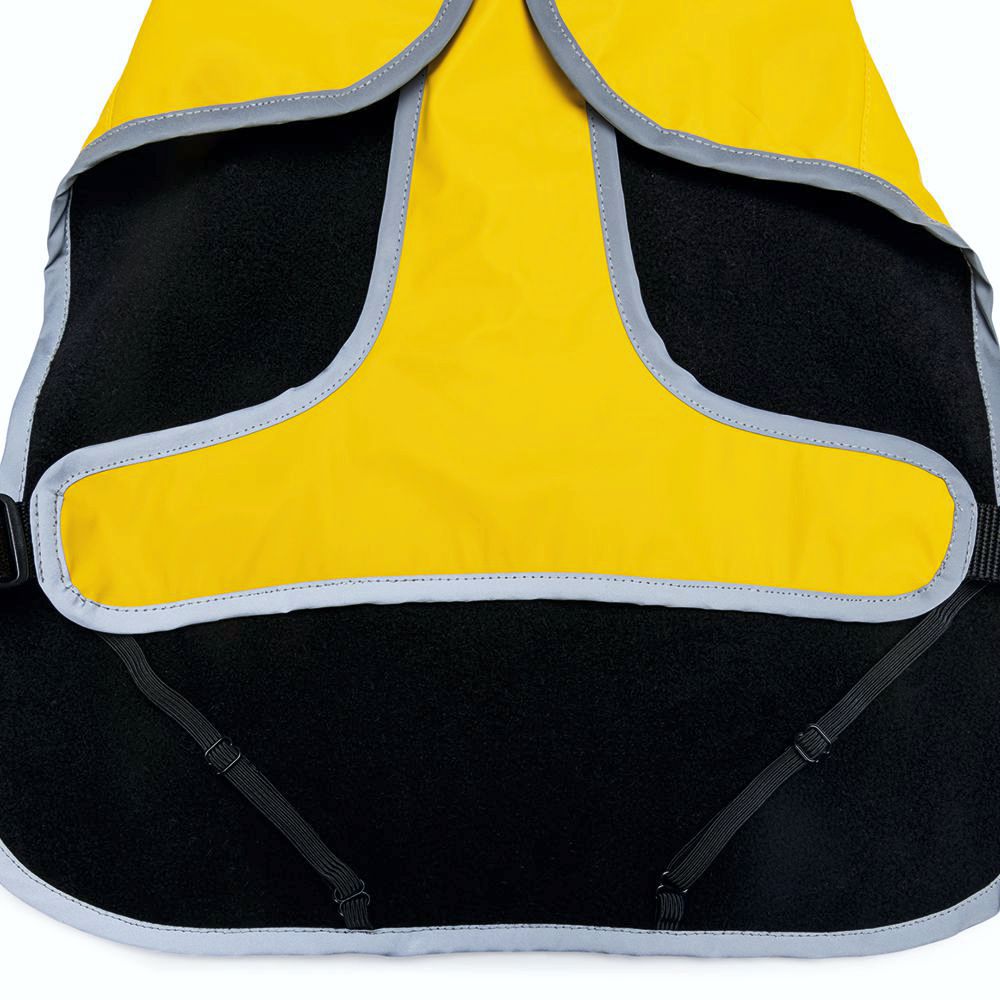 Beeztees Regenmantel CARO - gelb - Hundejacke Hundepullover Hundemantel