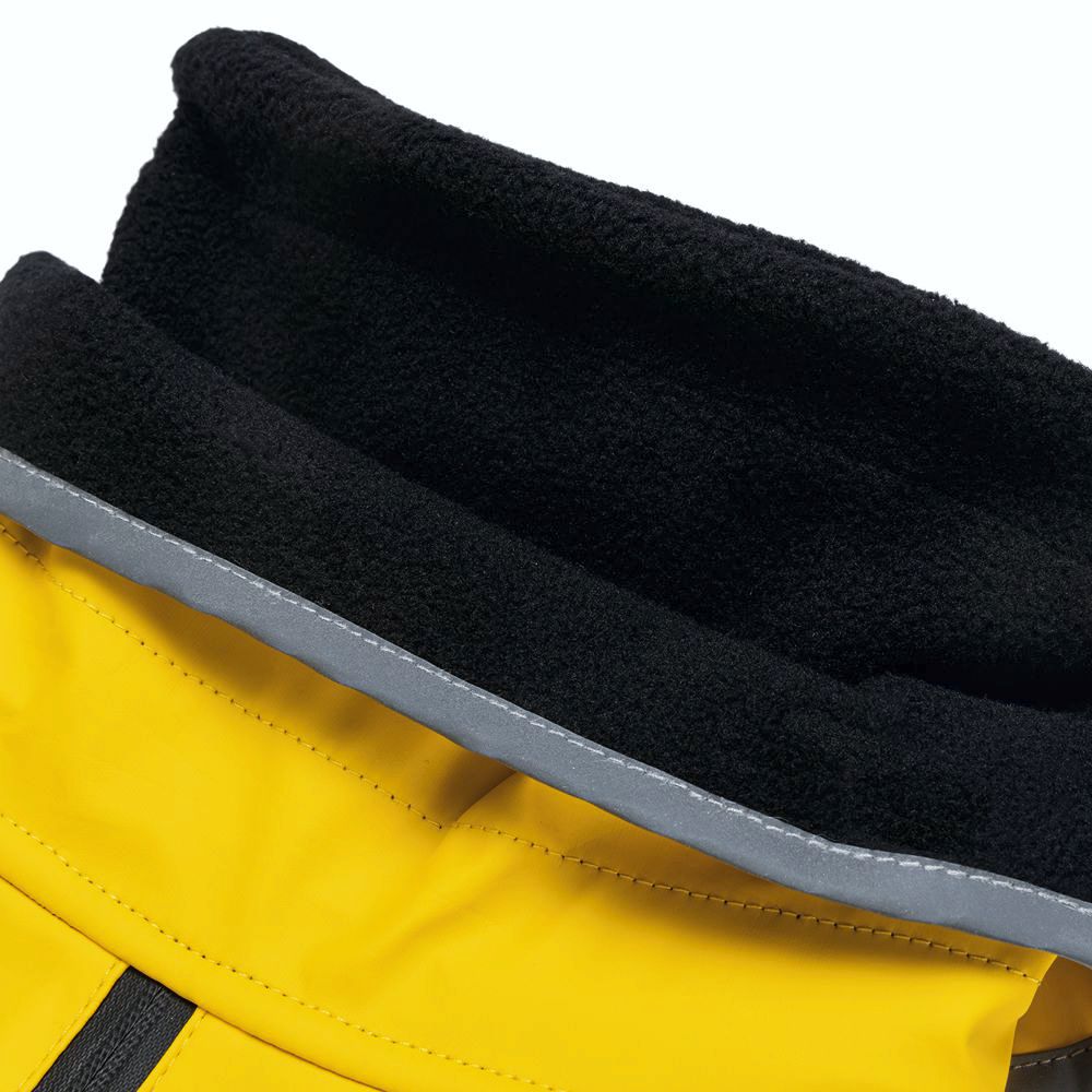 Beeztees Regenmantel CARO - gelb - Hundejacke Hundepullover Hundemantel