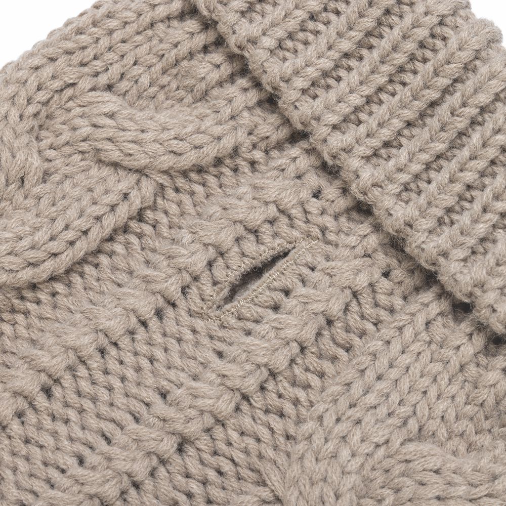 Designed by Lotte Hundepullover HAIDA - beige Hundejacke Hundemantel Sweater