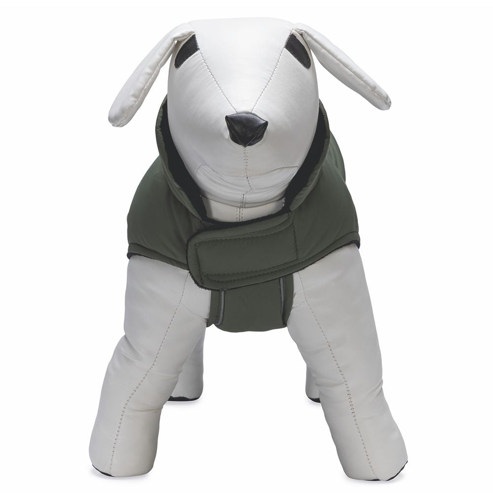 Designed by Lotte Hundemantel ZHANTI - grün Hundejacke Hundepullover Regenmantel