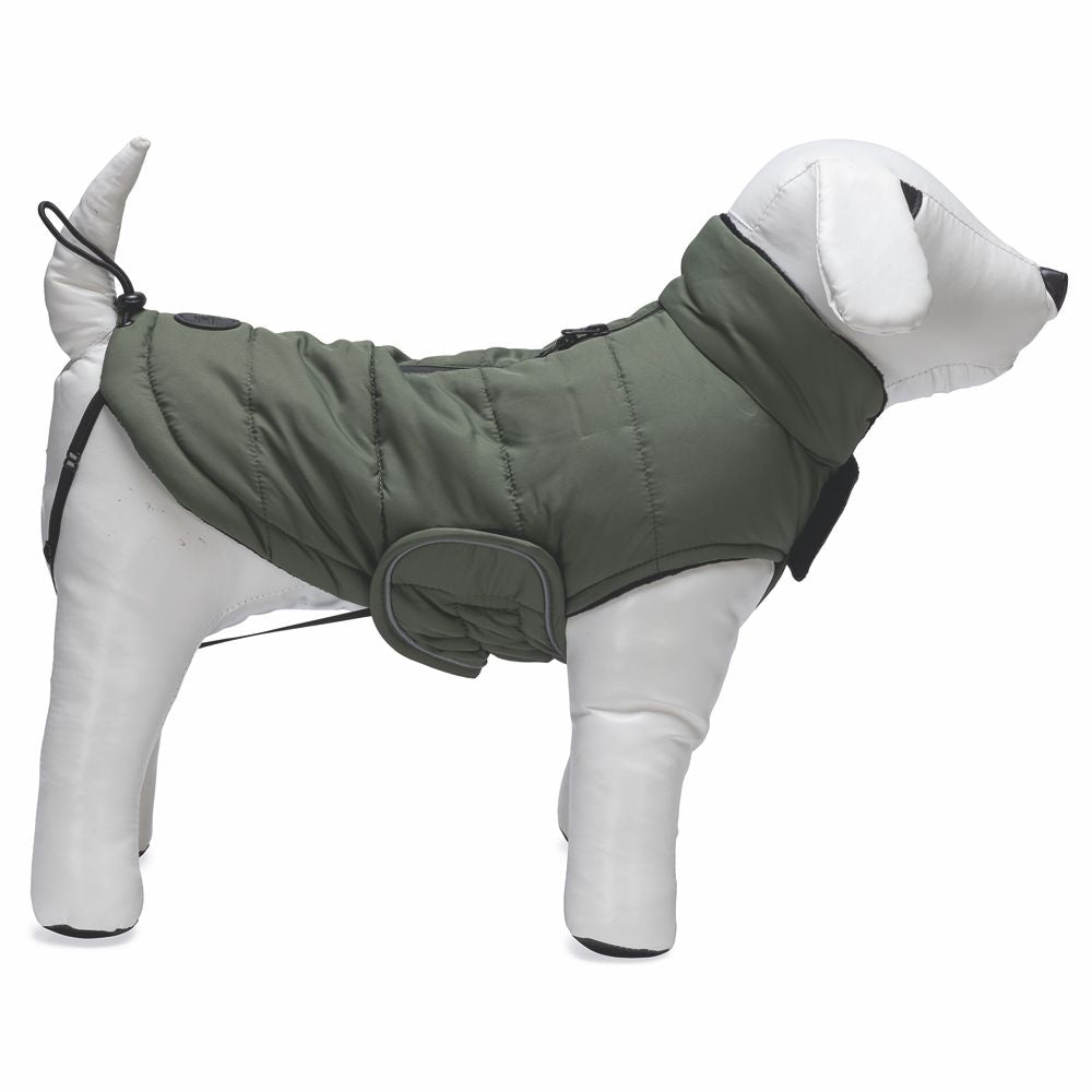 Designed by Lotte Hundemantel ZHANTI - grün Hundejacke Hundepullover Regenmantel