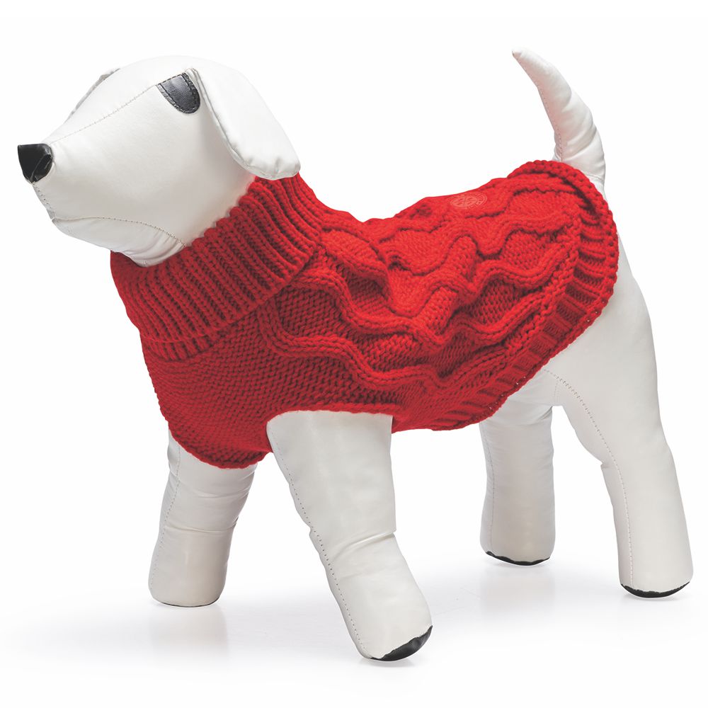 Beeztees Hundepullover MARIE - rot - 40 cm