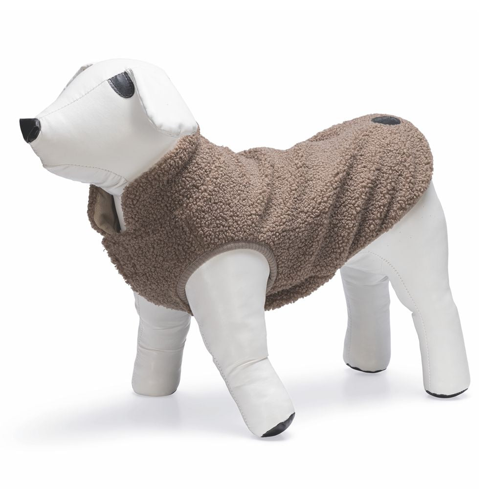 Designed by Lotte Hundepullover MADELEINE - taupe - 32 cm