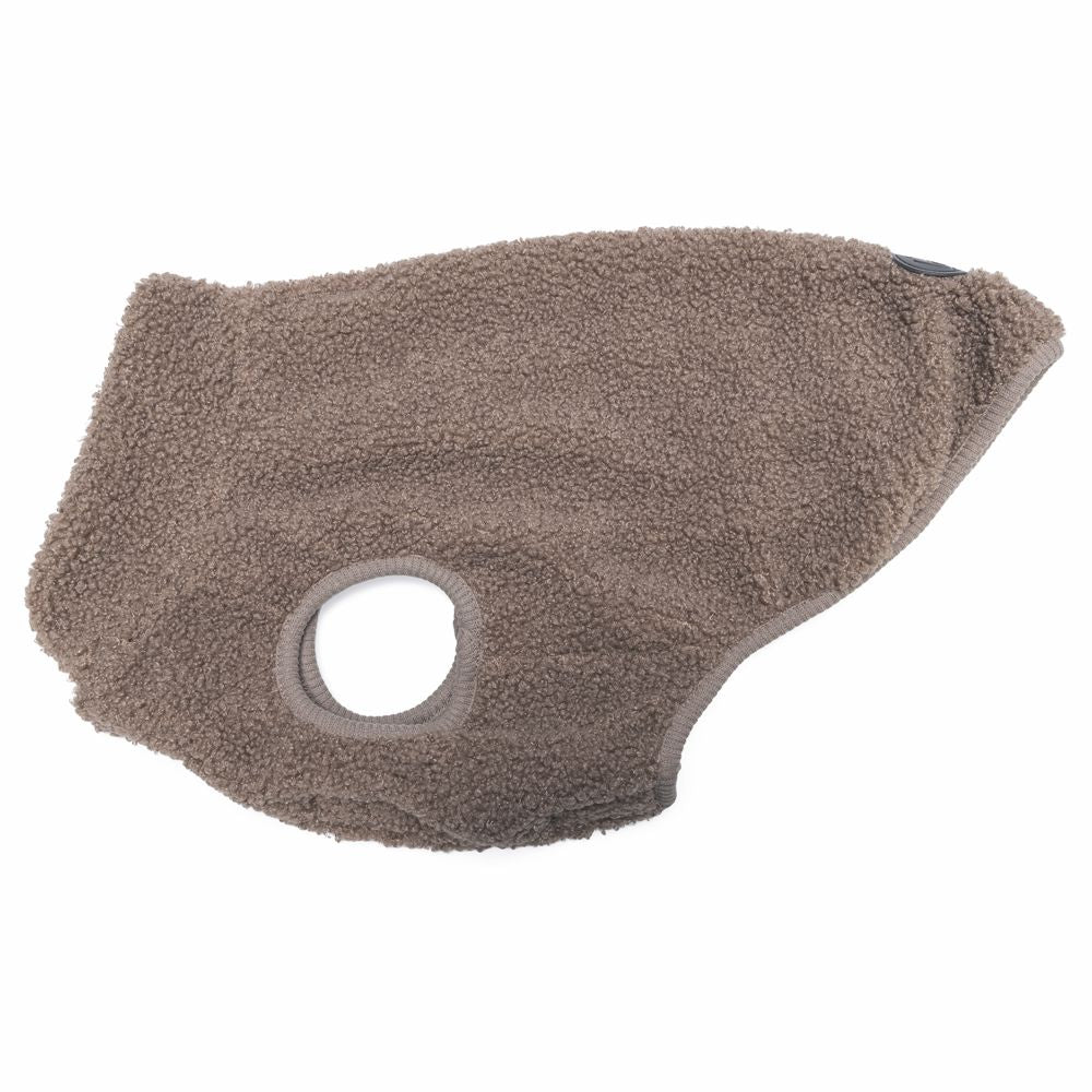 Designed by Lotte Hundepullover MADELEINE - taupe Hundejacke Hundemantel Sweater