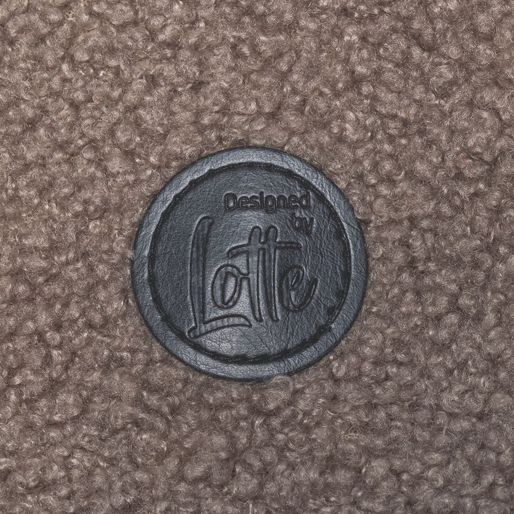 Designed by Lotte Hundepullover MADELEINE - taupe Hundejacke Hundemantel Sweater