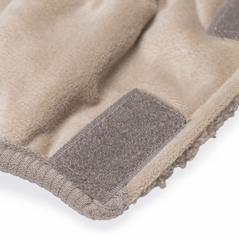 Designed by Lotte Hundepullover MADELEINE - taupe Hundejacke Hundemantel Sweater