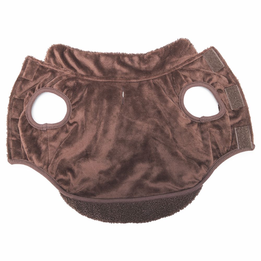 Designed by Lotte Hundepullover MADELEINE - braun Hundejacke Hundemantel Sweater