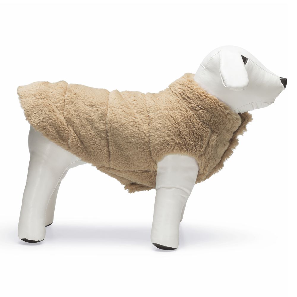 Designed by Lotte Hundemantel VICTORIA - beige - Hundejacke Hundepullover