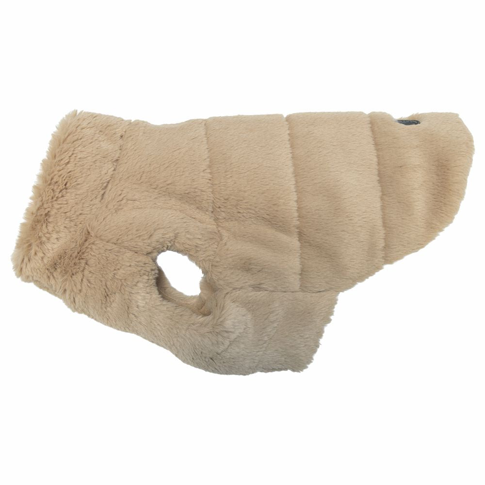 Designed by Lotte Hundemantel VICTORIA - beige - Hundejacke Hundepullover