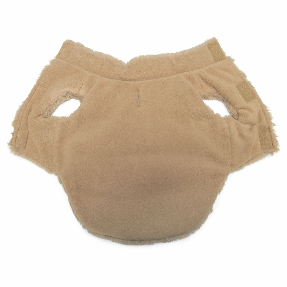 Designed by Lotte Hundemantel VICTORIA - beige - Hundejacke Hundepullover