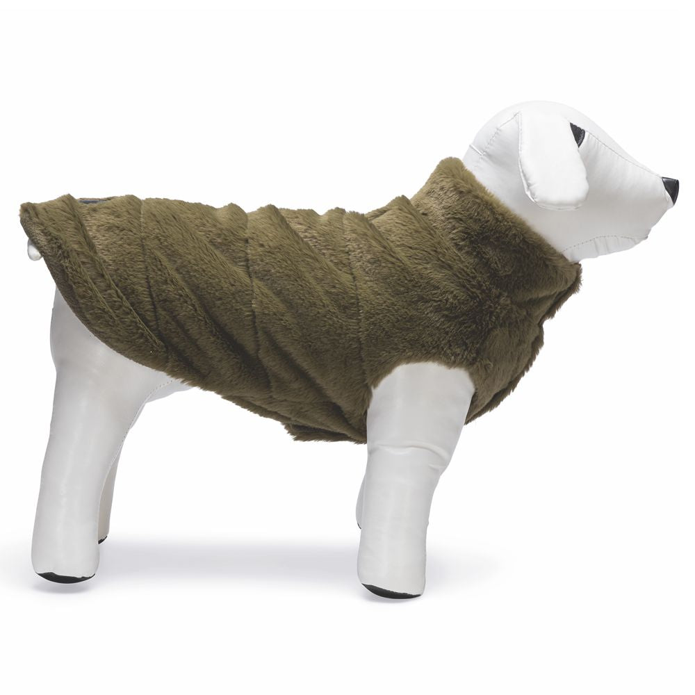 Designed by Lotte Hundemantel VICTORIA - grün - Hundejacke Hundepullover