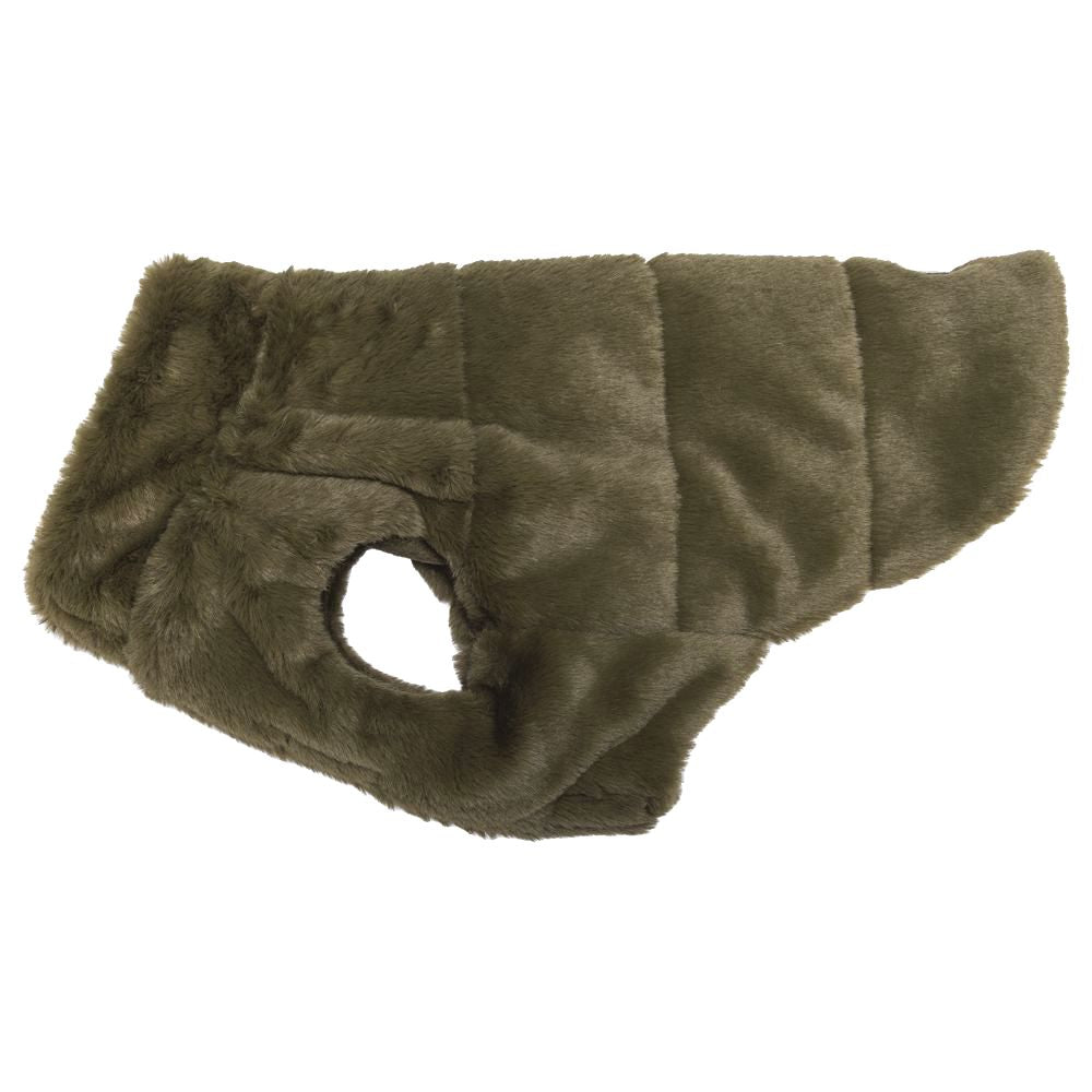 Designed by Lotte Hundemantel VICTORIA - grün - Hundejacke Hundepullover