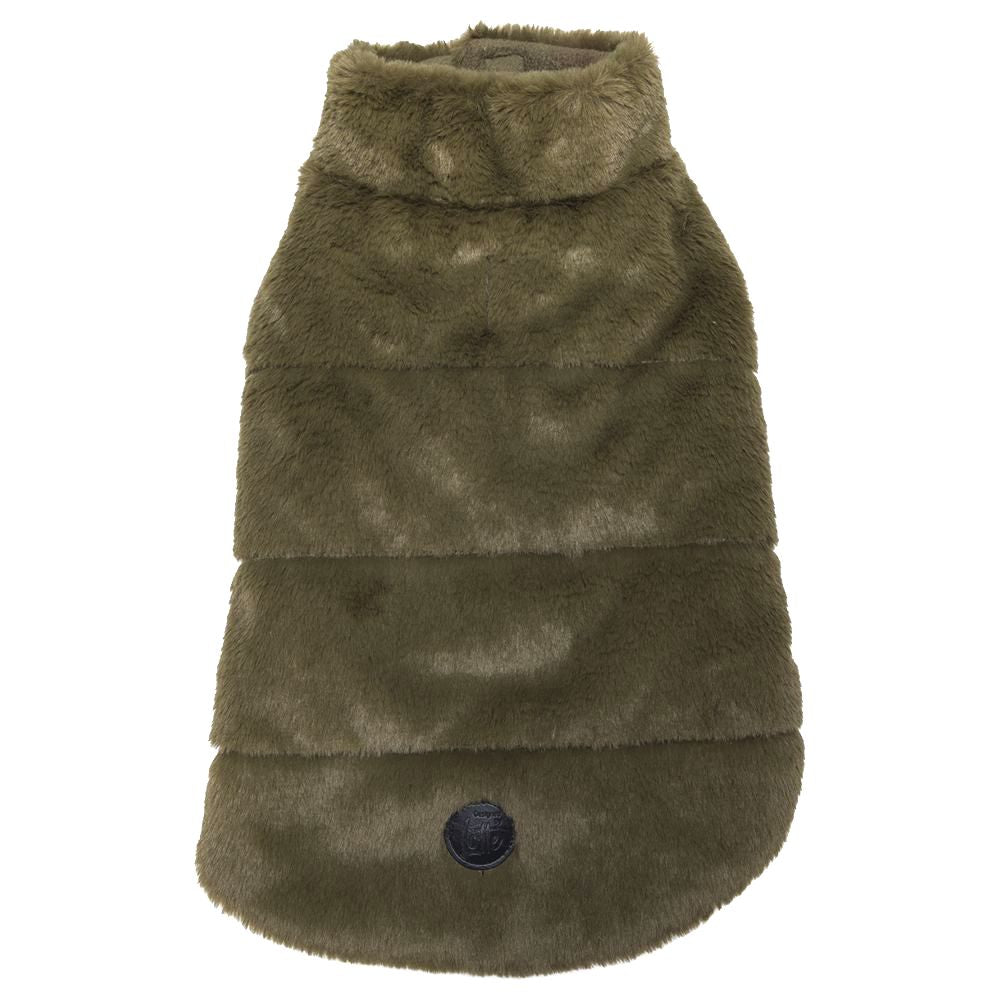 Designed by Lotte Hundemantel VICTORIA - grün - Hundejacke Hundepullover