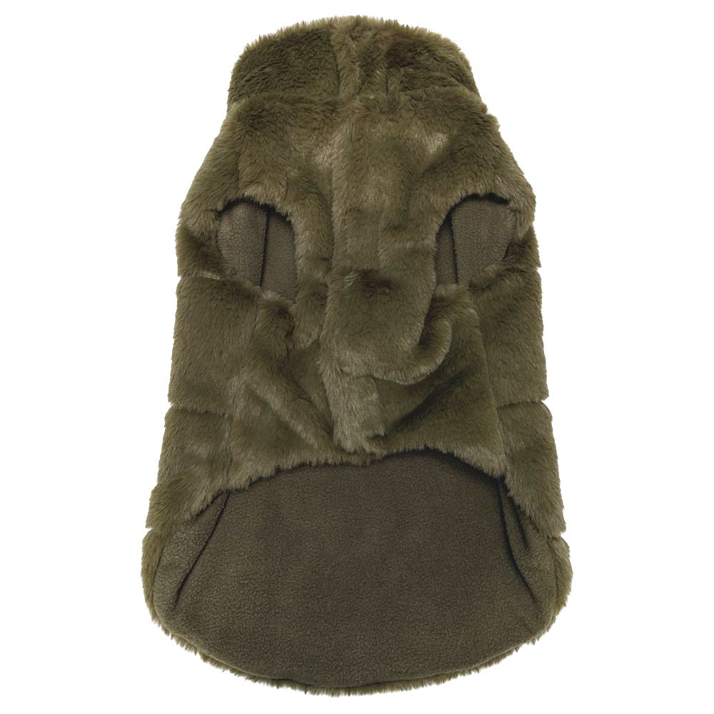 Designed by Lotte Hundemantel VICTORIA - grün - Hundejacke Hundepullover