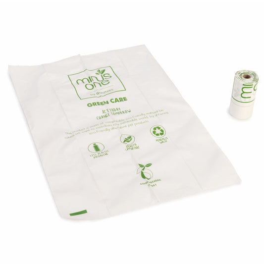 Beeztees Minus One Kotbeutel - Rollen - Spender - umweltfreundlich kompostierbar