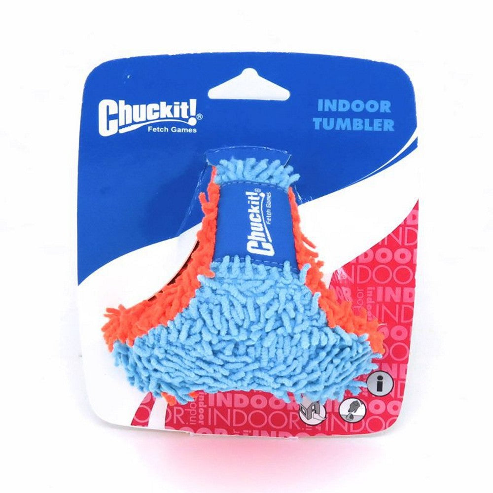 Chuckit! Indoor Tumbler - Apportierspielzeug für drinnen - Wurfspiel Ball Hund
