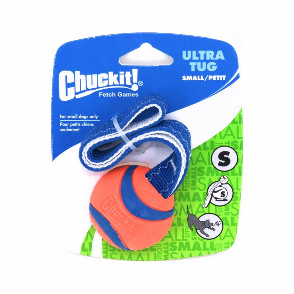 Chuckit! Ultra Tug - Ball mit Wurfschlaufe - Apportierspielzeug Zerrspielzeug
