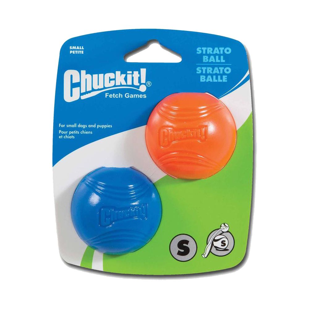 Chuckit! Strato Ball - Apportierspielzeug Hundespielzeug Gummiball - springt gut
