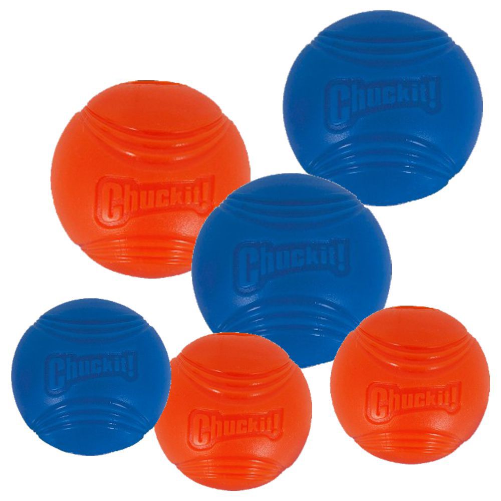 Chuckit! Strato Ball - Apportierspielzeug Hundespielzeug Gummiball - springt gut