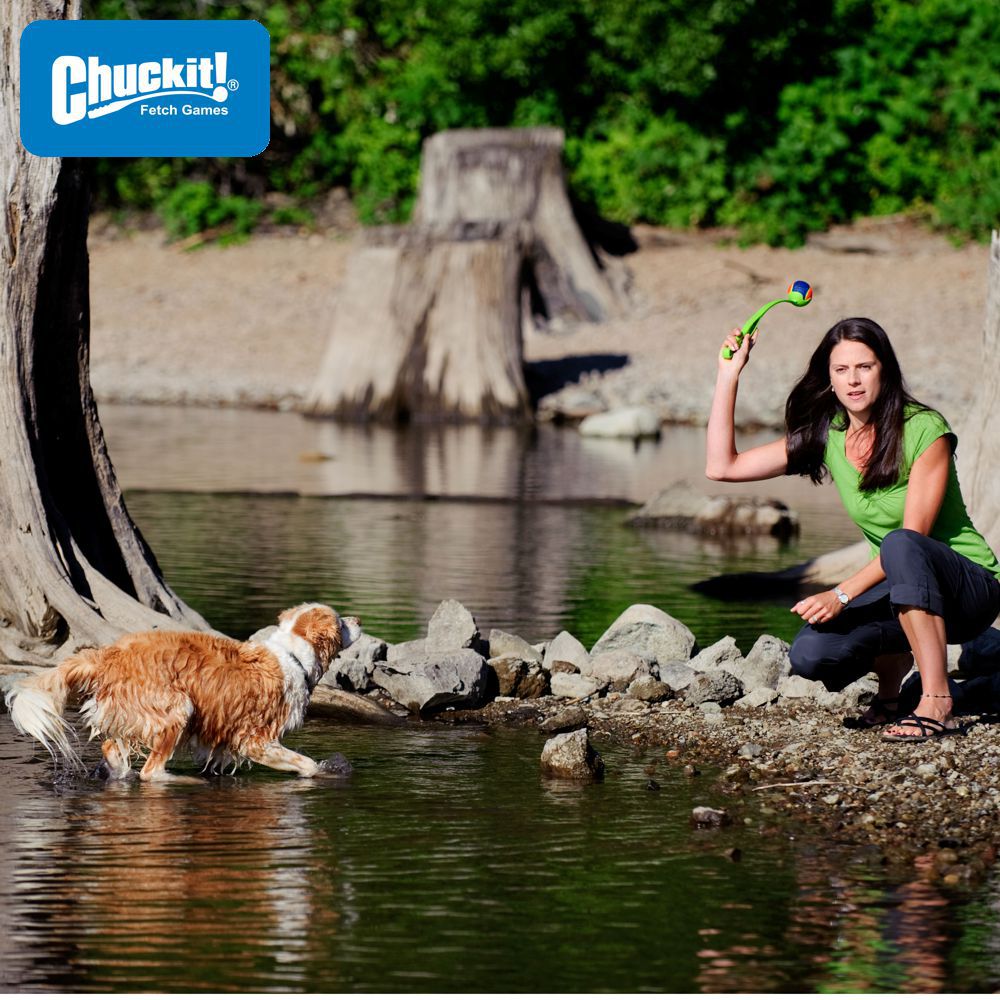Chuckit! Junior Ball Launcher 18M - 45 cm lang - Größe M - Ballschleuder Werfer