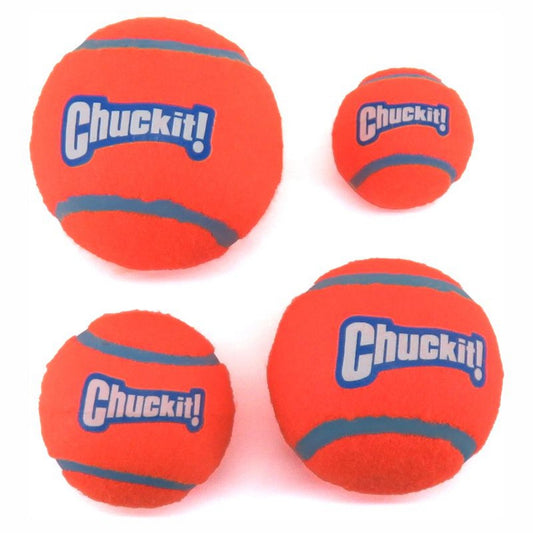 Chuckit! Tennis Ball - Apportierspielzeug Hundespielzeug 2er/4er Set  Tennisball
