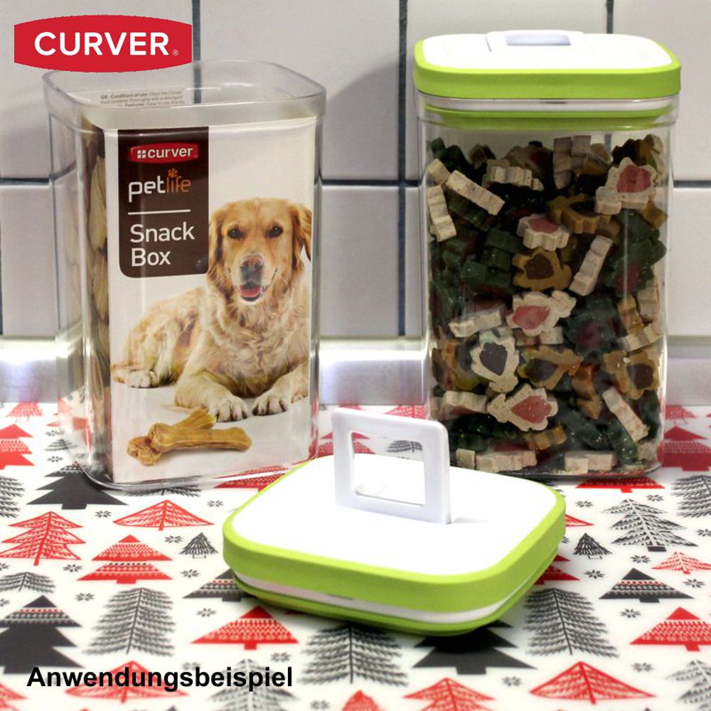 8 ltr - Snack Behälter Vorratsdose Leckerlibox Dose für Hunde