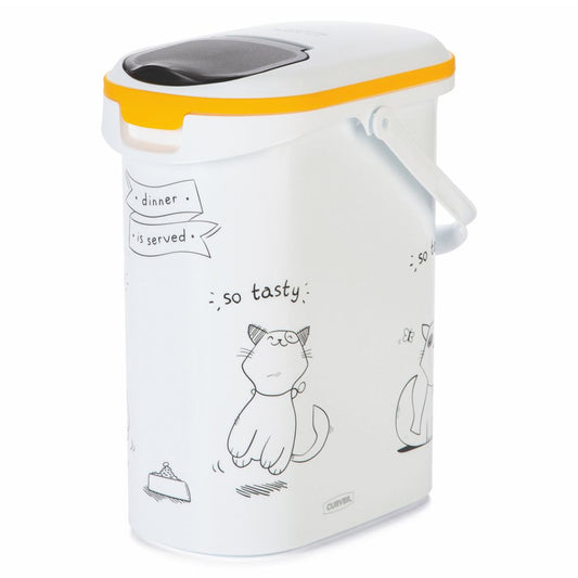 Curver Futterbox - 10 ltr / 4 kg - Snack Behälter Container Dose für Katzen