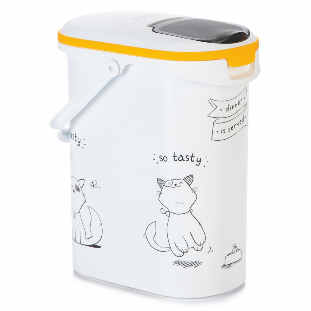 Curver Futterbox - 10 ltr / 4 kg - Snack Behälter Container Dose für Katzen