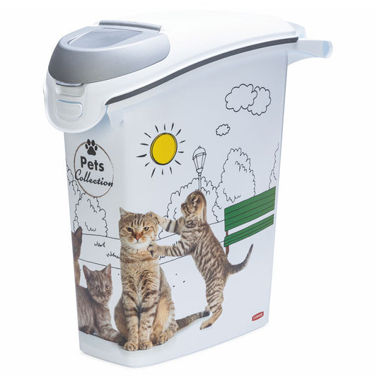 Curver Futterbox - 23 ltr / 10 kg - Snack Behälter Container Dose für Katzen