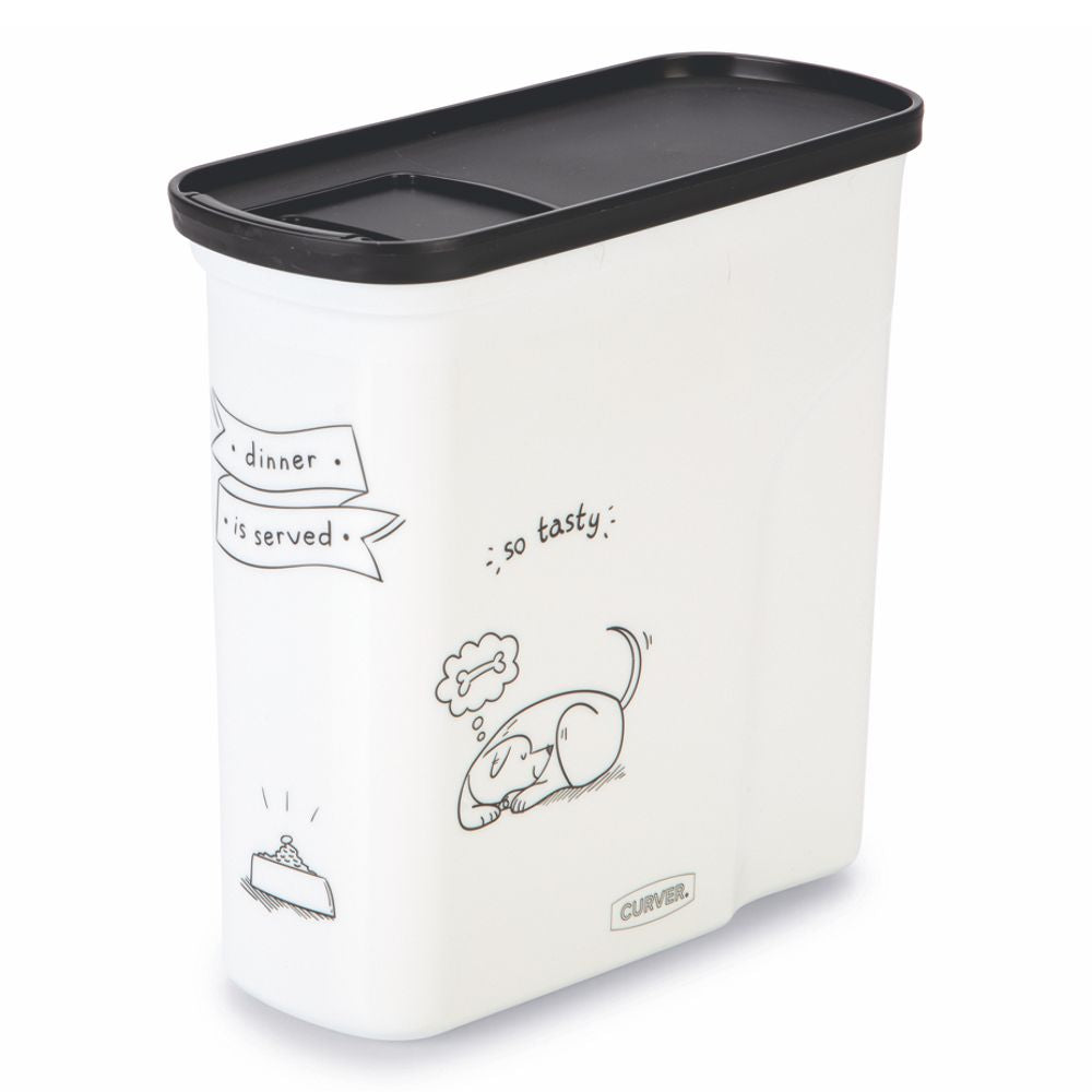 Curver Futterbox - 2 ltr / 1 kg - Snack Behälter Container Dose für Hunde