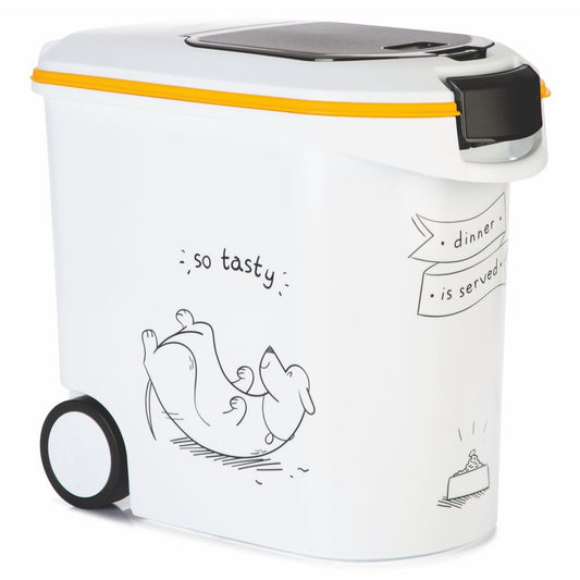 Curver Futterbox - 35 ltr / 12 kg - Snack Behälter Container Dose für Hunde